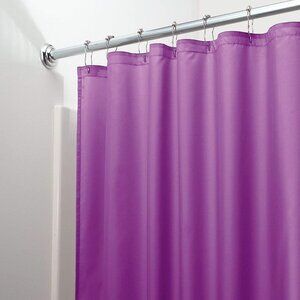Purple Fabric Shower Curtain 72" x 72" NWOT
